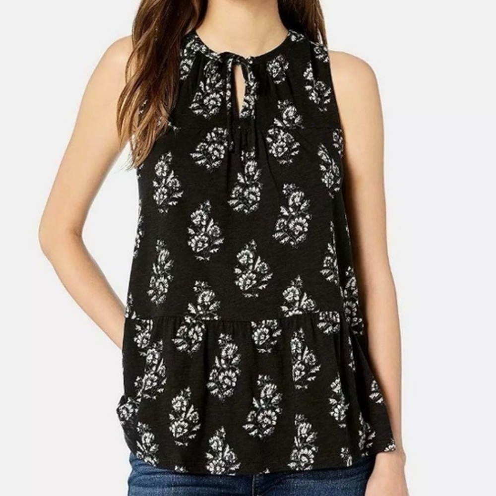 Womens lucky brand peplum top